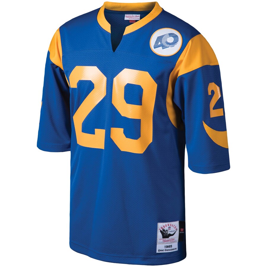 Los Angeles Rams Eric Dickerson 1985 Throwback Royal Football Jersey product image