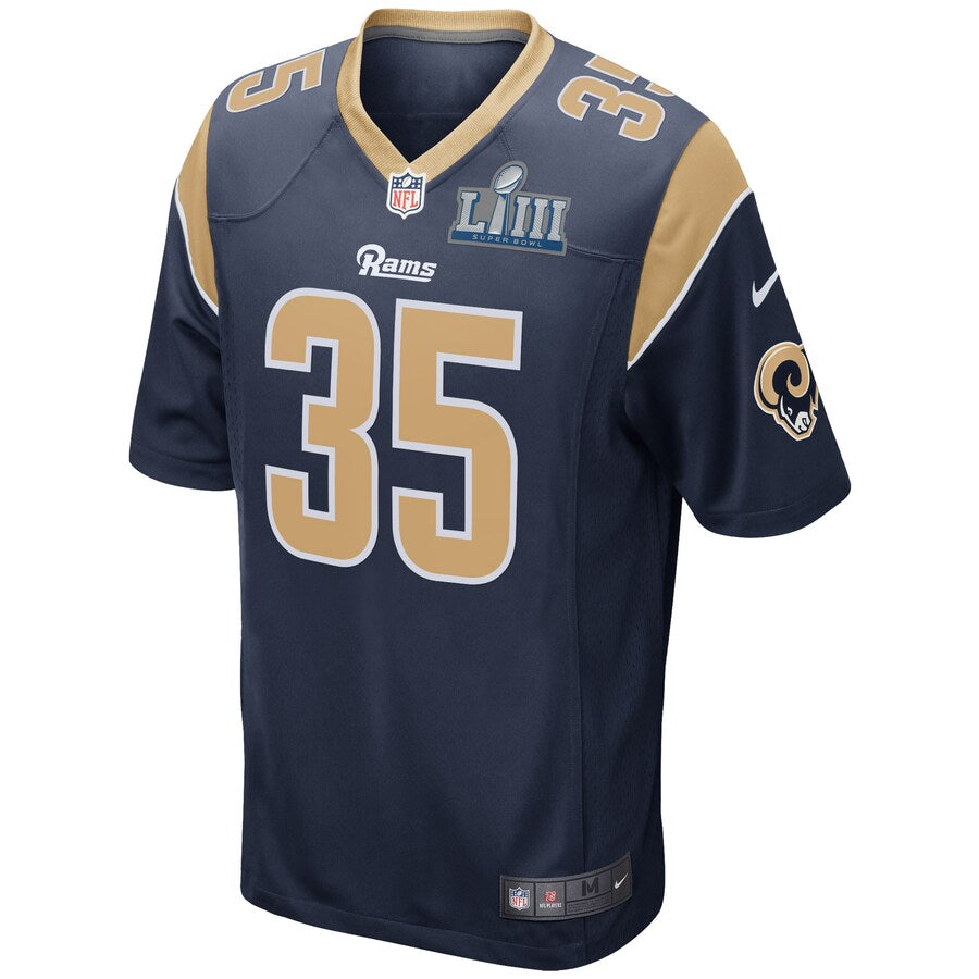 Los Angeles Rams C.j. Anderson Super Game Navy Football Jersey product image