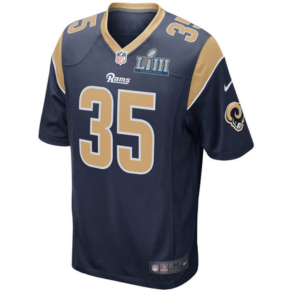 Los Angeles Rams C.j. Anderson Super Game Navy Football Jersey product image