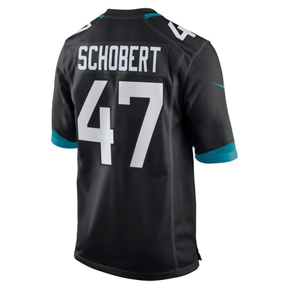 Jacksonville Jaguars Joe Schobert Game Black Football Jersey product image