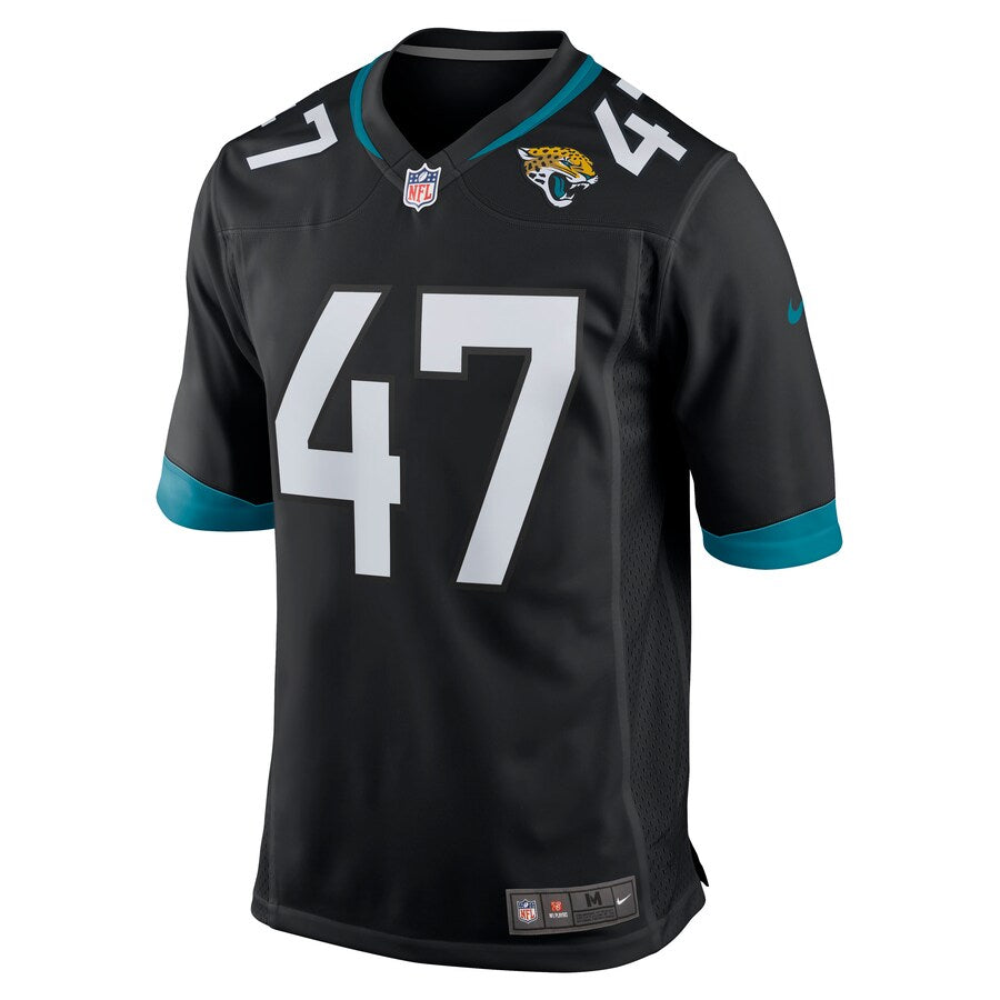 Jacksonville Jaguars Joe Schobert Game Black Football Jersey product image