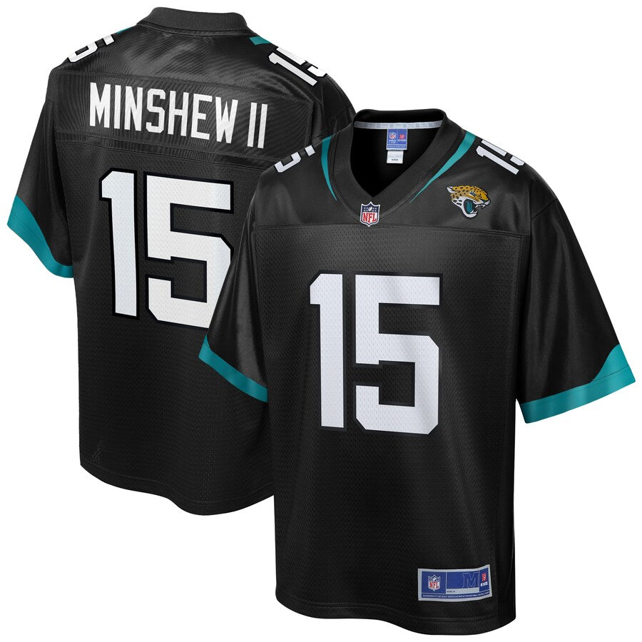 Jacksonville Jaguars Gardner Minshew Pro Line Black Football Jersey product image