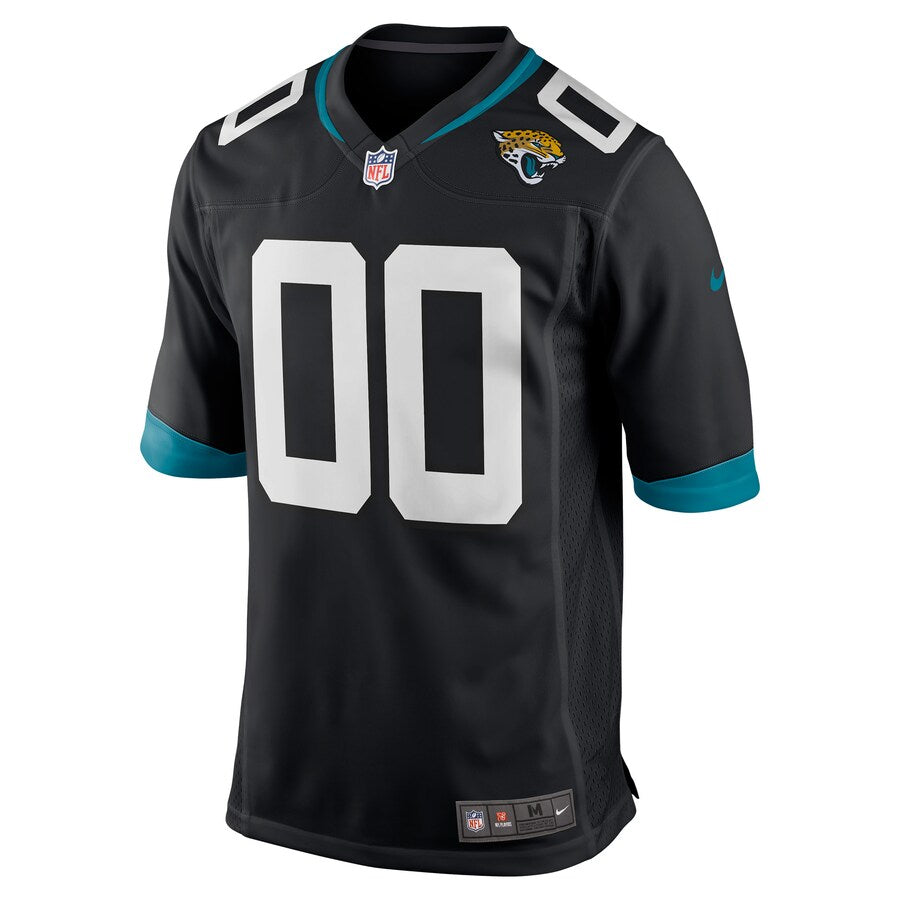 Jacksonville Jaguars Custom Game Black Football Jersey product image