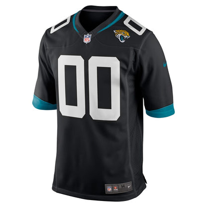 Jacksonville Jaguars Custom Game Black Football Jersey product image