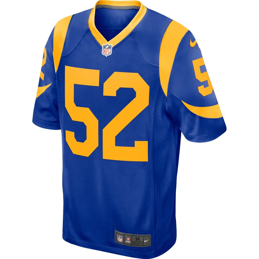 Los Angeles Rams Clay Matthews Game Royal Football Jersey product image