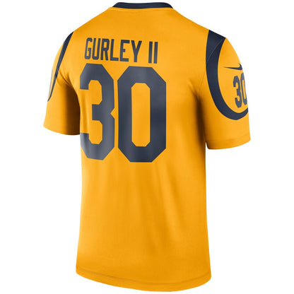 Los Angeles Rams Todd Gurley Gold Football Jersey product image