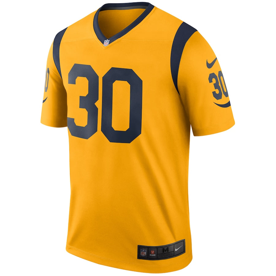 Los Angeles Rams Todd Gurley Gold Football Jersey product image