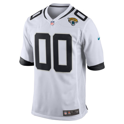 Jacksonville Jaguars Custom Game White Football Jersey product image