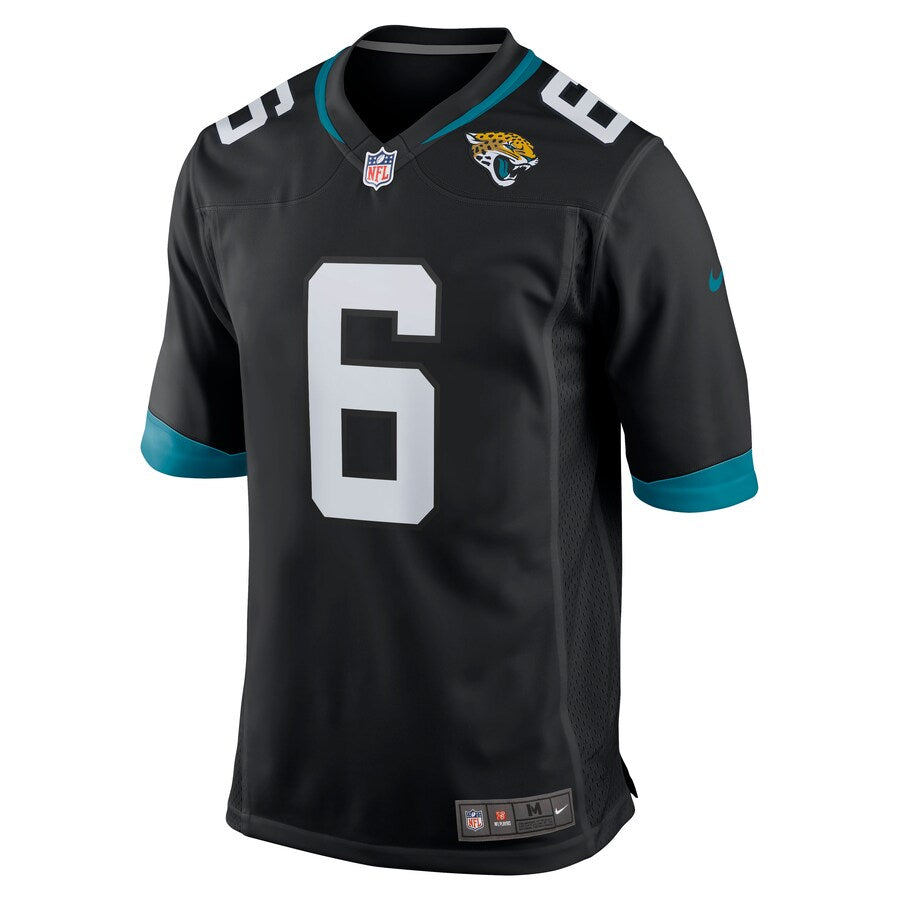 Jacksonville Jaguars Jake Luton Game Black Football Jersey product image