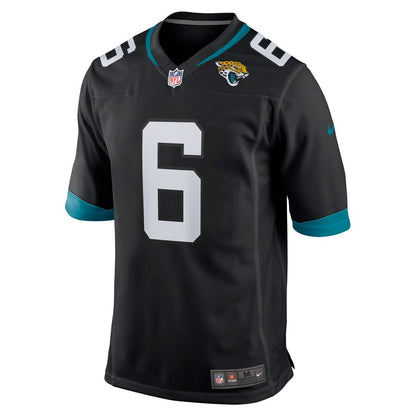 Jacksonville Jaguars Jake Luton Game Black Football Jersey product image