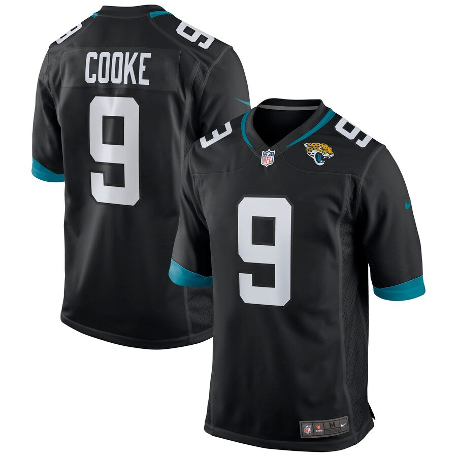 Jacksonville Jaguars Logan Cooke Game Black Football Jersey product image