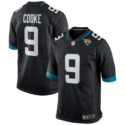 Jacksonville Jaguars Logan Cooke Game Black Football Jersey product image