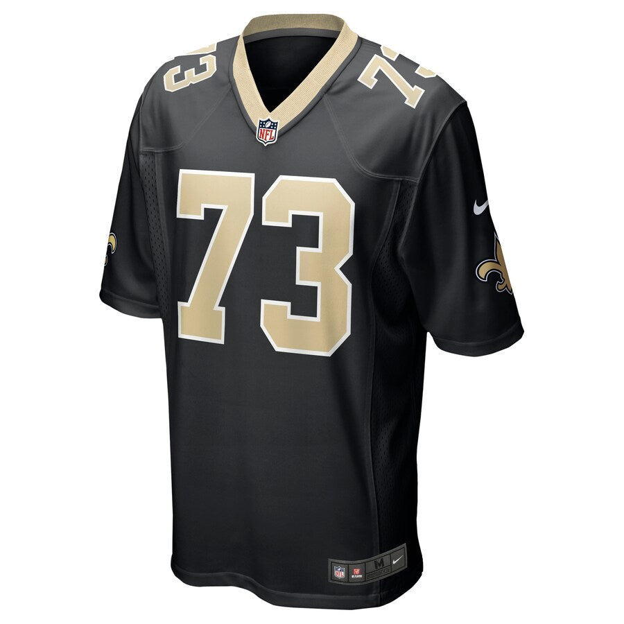 New Orleans Saints Ethan Greenidge Game Black Football Jersey product image
