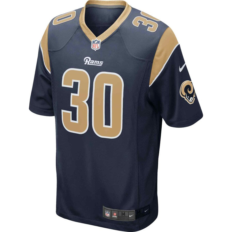 Los Angeles Rams Todd Gurley Game Navy Football Jersey product image
