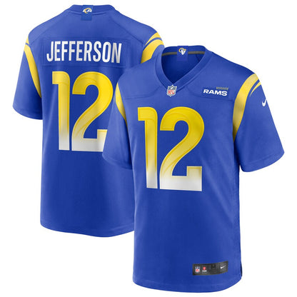 Los Angeles Rams Van Jefferson Game Royal Football Jersey product image