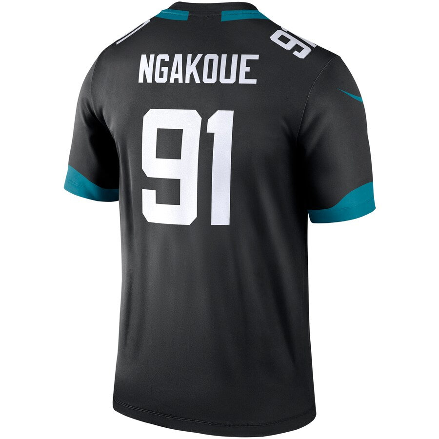 Jacksonville Jaguars Yannick Ngakoue Black Football Jersey product image