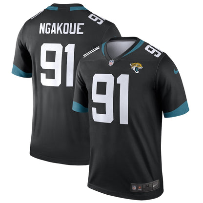 Jacksonville Jaguars Yannick Ngakoue Black Football Jersey product image