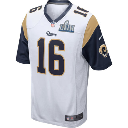 Los Angeles Rams Jared Goff Game White Football Jersey product image