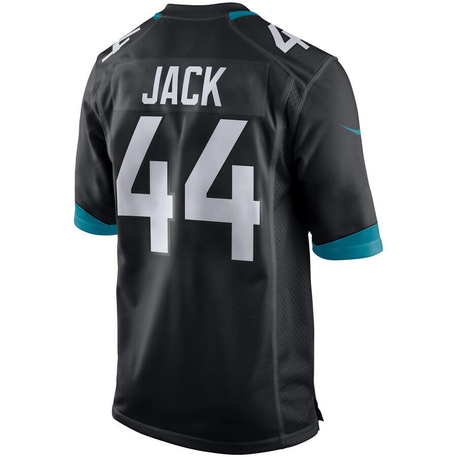 Jacksonville Jaguars Myles Jack Game Black Football Jersey product image