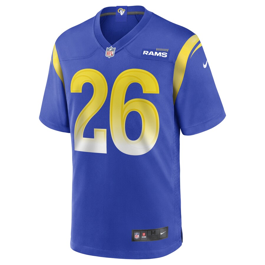 Los Angeles Rams Terrell Burgess Game Royal Football Jersey product image