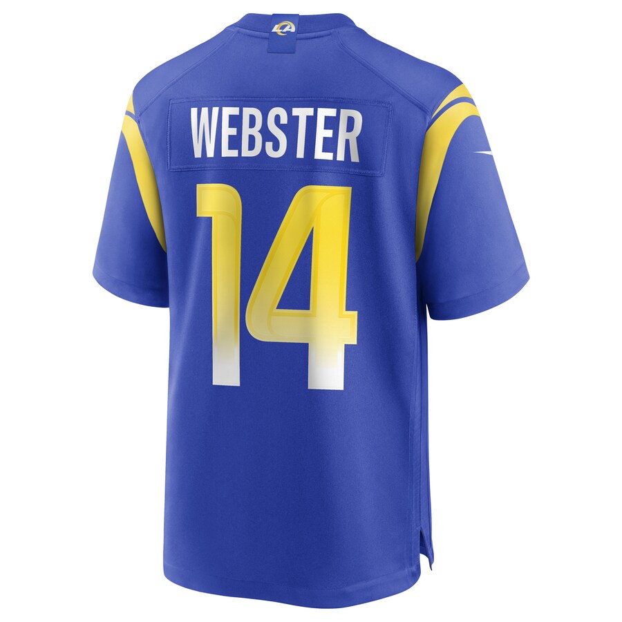 Los Angeles Rams Nsimba Webster Game Royal Football Jersey product image