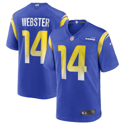 Los Angeles Rams Nsimba Webster Game Royal Football Jersey product image