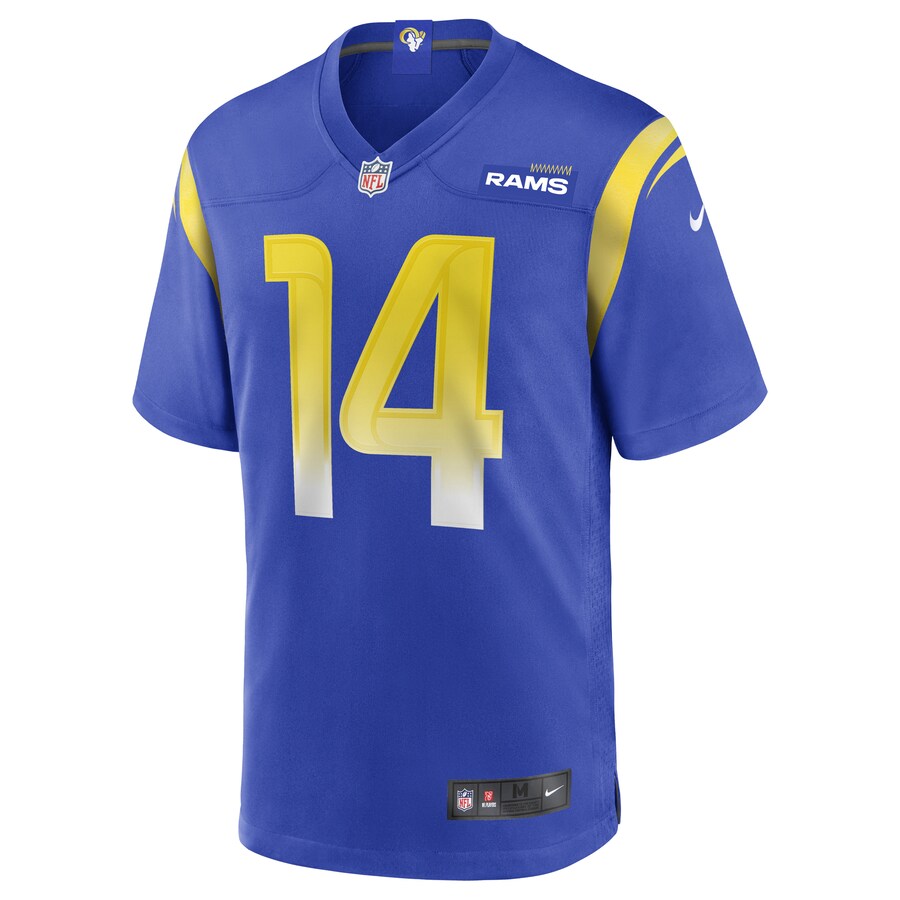Los Angeles Rams Nsimba Webster Game Royal Football Jersey product image