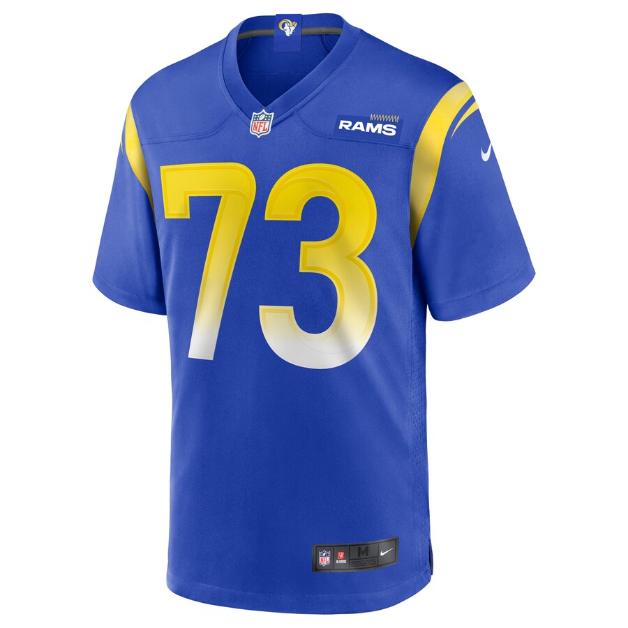Los Angeles Rams David Edwards Game Royal Football Jersey product image