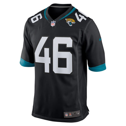 Jacksonville Jaguars Ross Matiscik Game Black Football Jersey product image