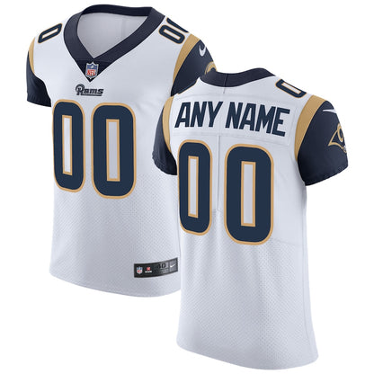 Los Angeles Rams Custom White Football Jersey product image