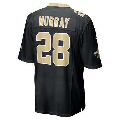 New Orleans Saints Latavius Murray Game Black Football Jersey product image