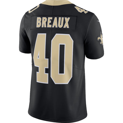 New Orleans Saints Delvin Breaux Limited Black Football Jersey product image
