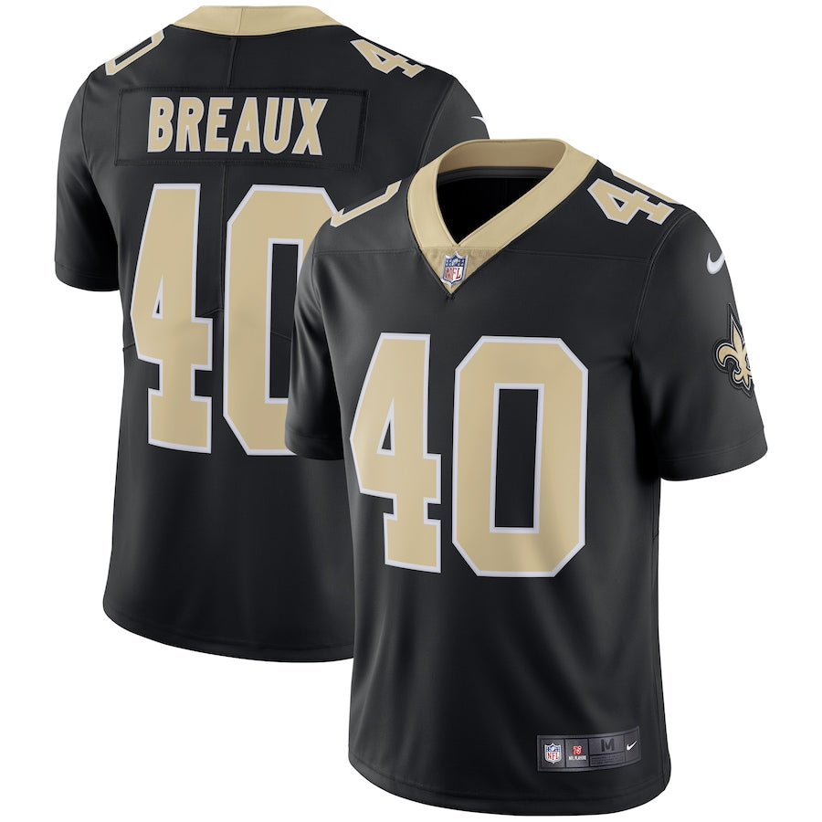 New Orleans Saints Delvin Breaux Limited Black Football Jersey product image