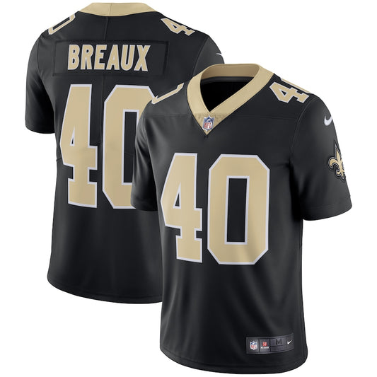 New Orleans Saints Delvin Breaux Limited Black Football Jersey product image