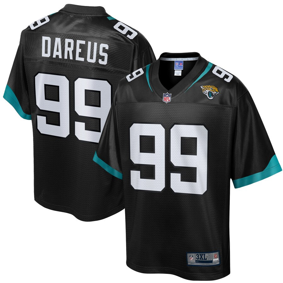 Jacksonville Jaguars Marcell Dareus Pro Line Big & Tall Black Football Jersey product image