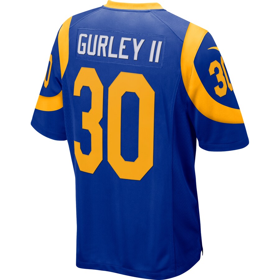 Los Angeles Rams Todd Gurley Game Royal Football Jersey product image