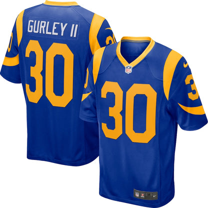 Los Angeles Rams Todd Gurley Game Royal Football Jersey product image