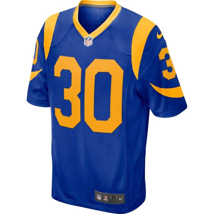 Los Angeles Rams Todd Gurley Game Royal Football Jersey product image