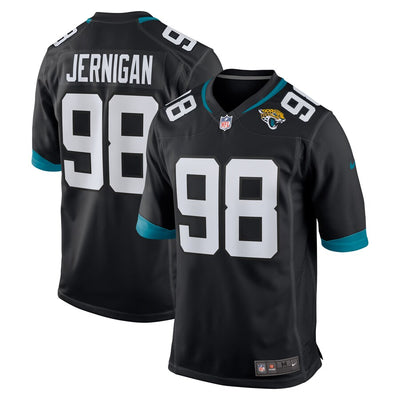 Jacksonville Jaguars Timmy Jernigan Game Black Football Jersey product image