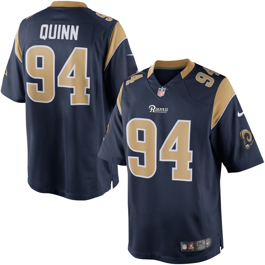 Los Angeles Rams Robert Quinn Limited Navy Football Jersey product image