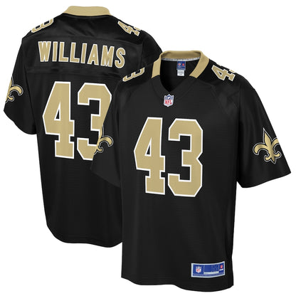 New Orleans Saints Marcus Williams Pro Line Big & Tall Black Football Jersey product image
