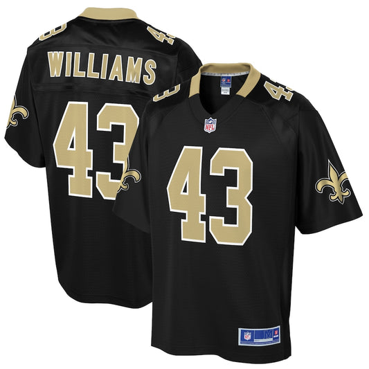 New Orleans Saints Marcus Williams Pro Line Big & Tall Black Football Jersey product image