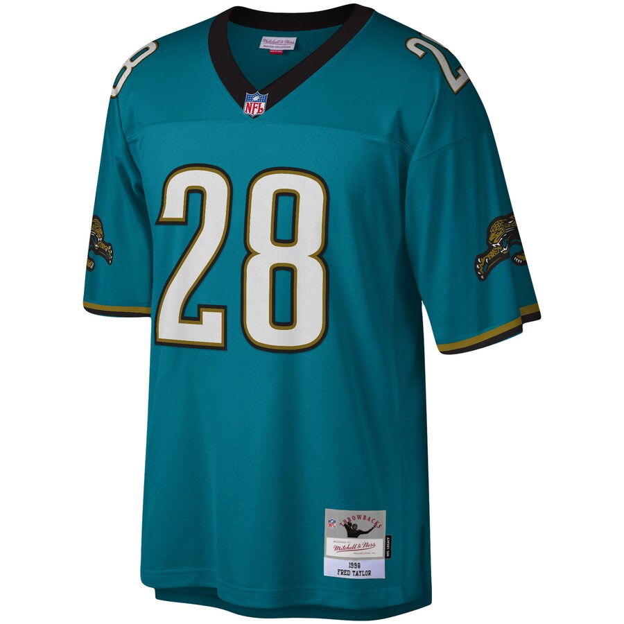 Jacksonville Jaguars Fred Taylor Teal Legacy Teal Football Jersey product image