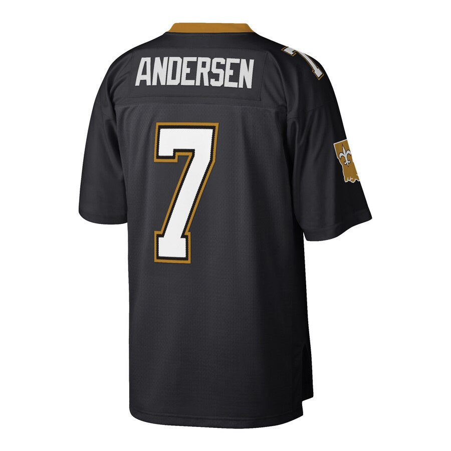 New Orleans Saints Morten Andersen Legacy Black Football Jersey product image