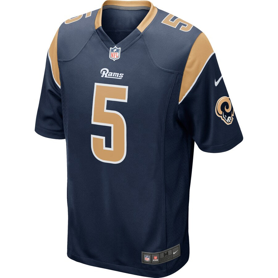 Los Angeles Rams Nick Foles Game Navy Football Jersey product image