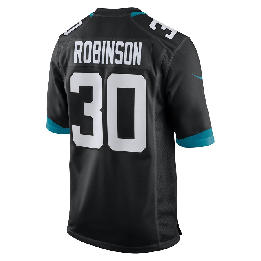 Jacksonville Jaguars James Robinson Game Black Football Jersey product image