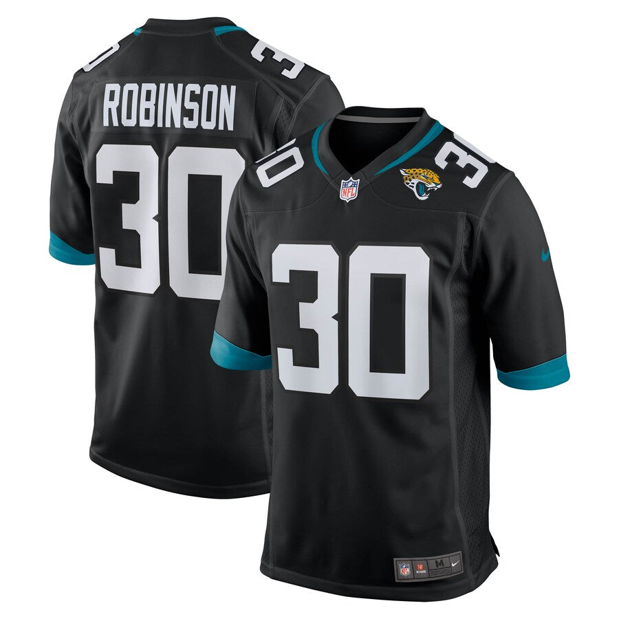 Jacksonville Jaguars James Robinson Game Black Football Jersey product image