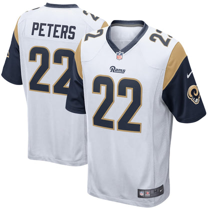 Los Angeles Rams Marcus Peters Game White Football Jersey product image