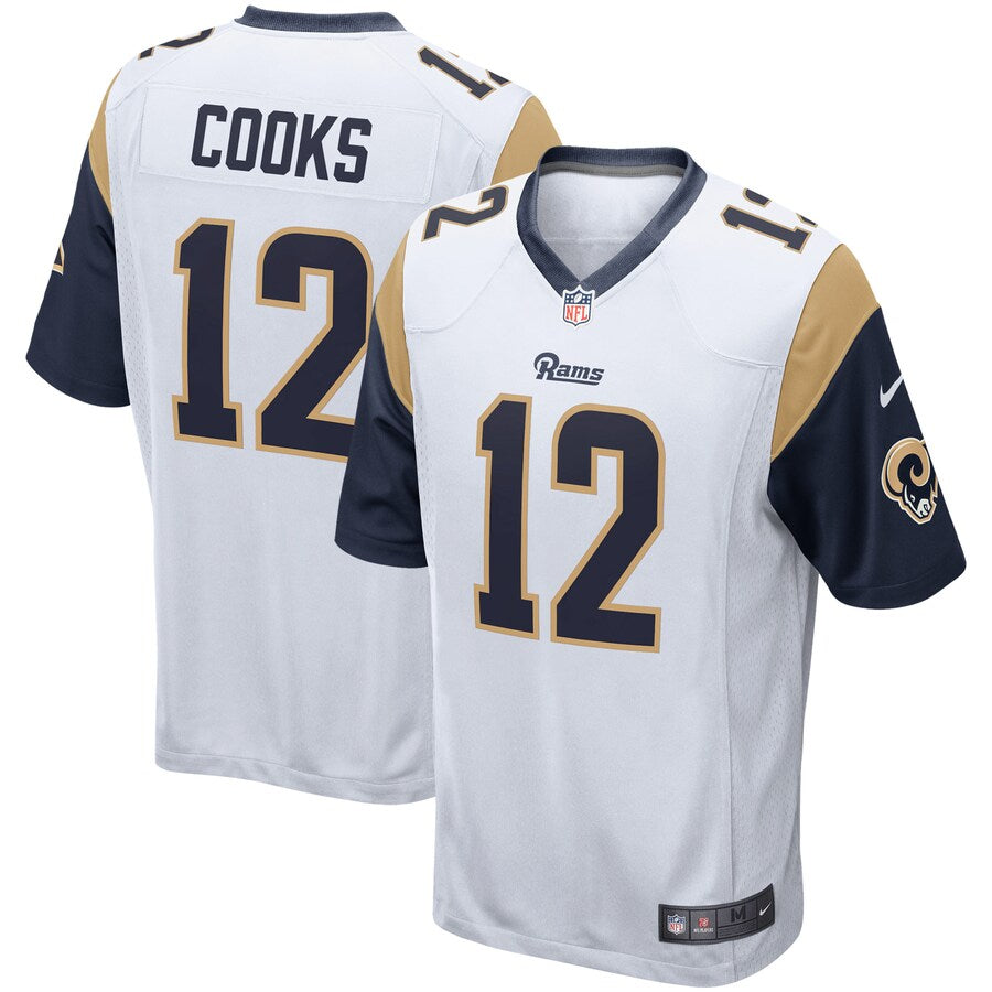 Los Angeles Rams Brandin Cooks Game White Football Jersey product image