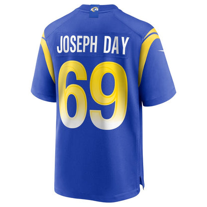 Los Angeles Rams Sebastian Joseph-Day Game Royal Football Jersey product image
